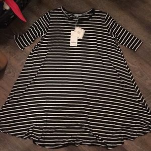 Striped Dress NWT